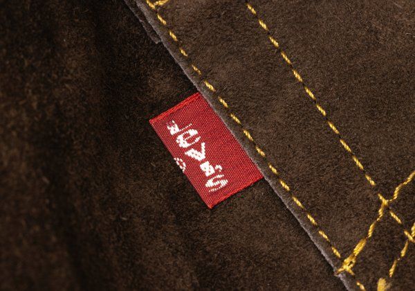 ジュンヤワタナベ マン×リーバイスJUNYA WATANABE MAN×Levi's カウレザーパッチワークパンツ 茶M ジュンヤワタナベ マン×リーバイスJUNYA WATANABE MAN×Levi's カウレザーパッチワークパンツ 茶M