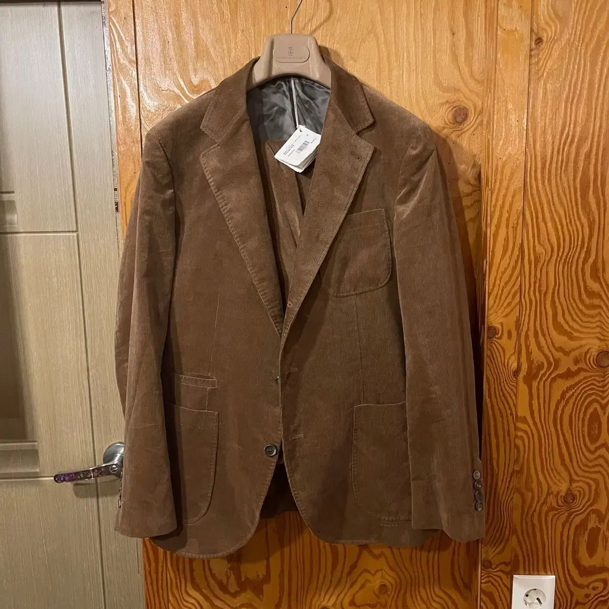 新品) ブルネロクチネリ コーデュロイ スーツ(정장) 販売
