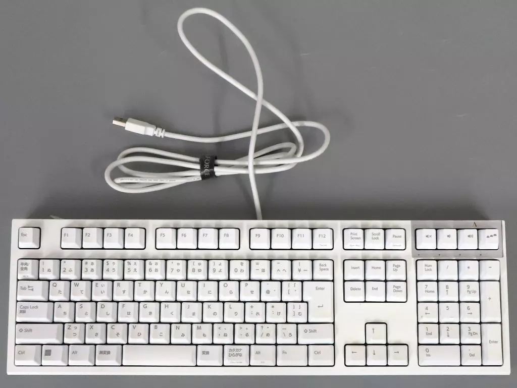 [Used] PC Hard Topre USB Keyboard REALFORCE R3S KEYBOARD (super white) [R3SA41]