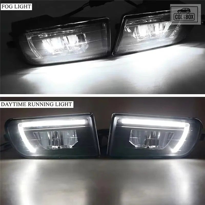 フロント バンパー LED フォグランプ トヨタ カローラ AE100 AE101 1993-1999 フォ
