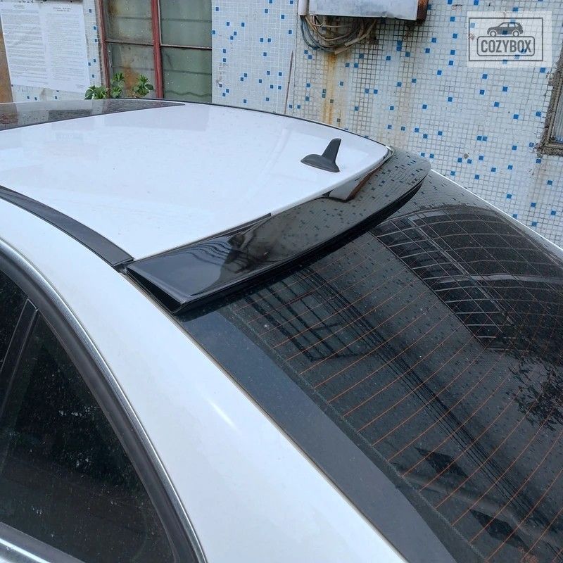 ベンツ W204 ルーフ スポイラー ABS 材料 リアウイングプライマーカラーリア ベンツ W