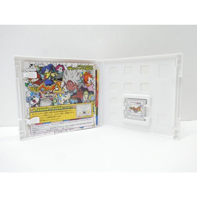 Nintendo 3DS 妖怪ウォッチ3 スキヤキ ※メダル欠品 ゲームソフト