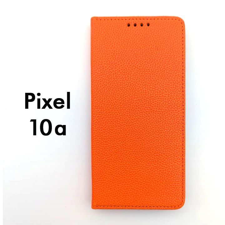 Google Pixel 10a スマホケース オレンジ 手帳型 - メルカリ