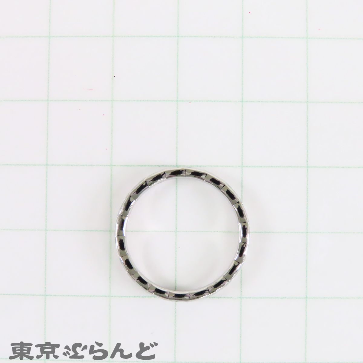 シャネル CHANEL ココクラッシュ スモール リング J11354 プラチナ