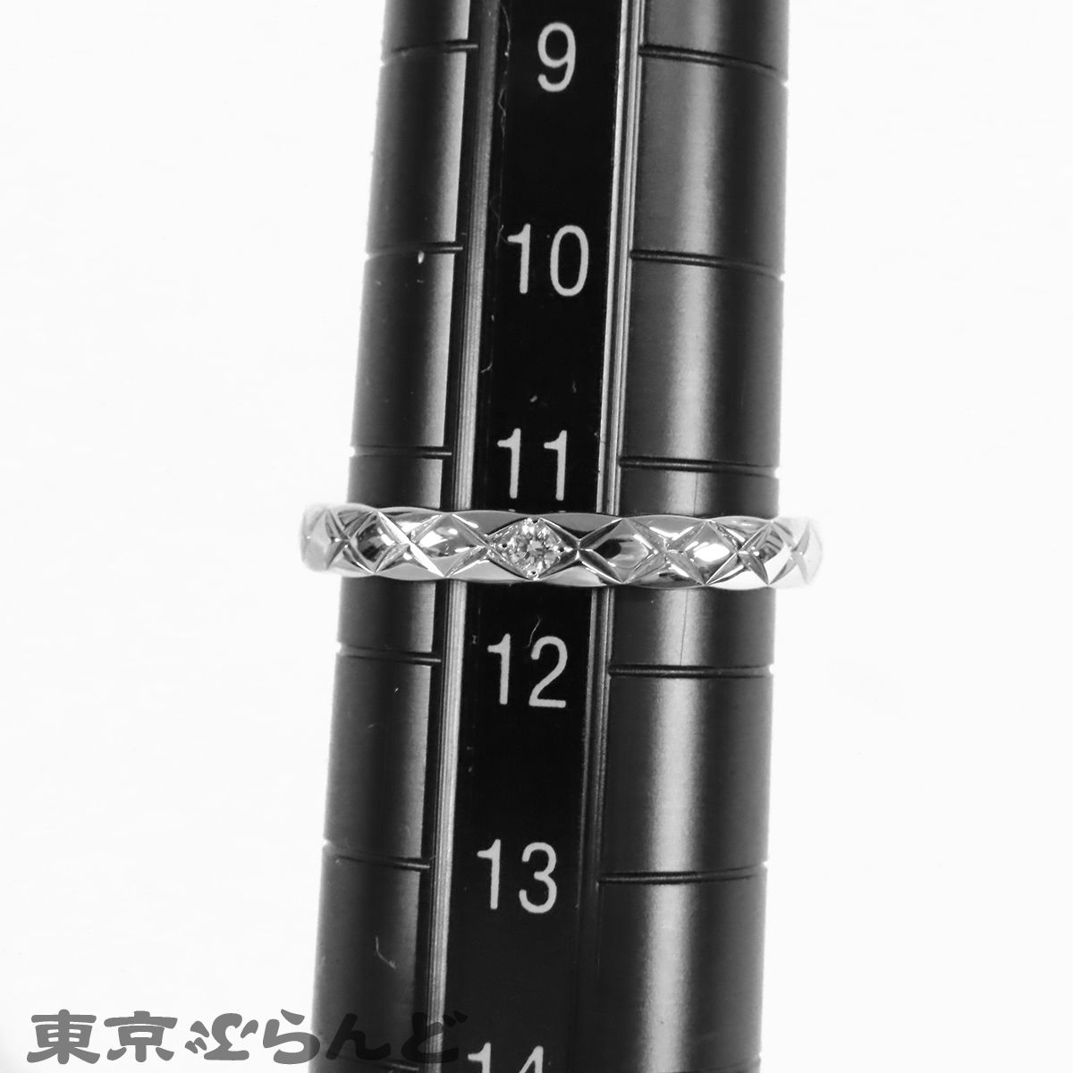 CHANEL ココクラッシュ Pt J11354 #47ダイアモンドスモール シャネル CHANEL ココクラッシュ スモール リング J11354 プラチナ
