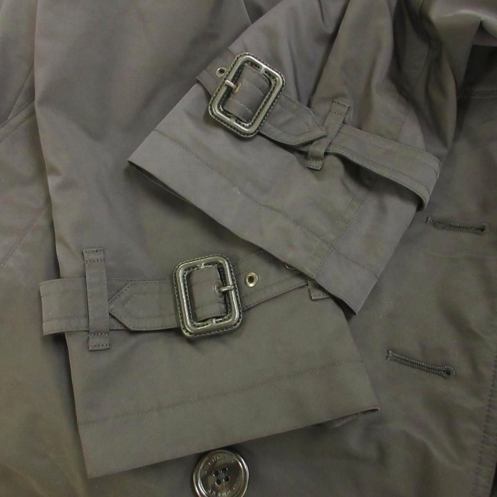 バーバリー ロンドン BURBERRY LONDON トレンチコート LL 黒 ブラック
