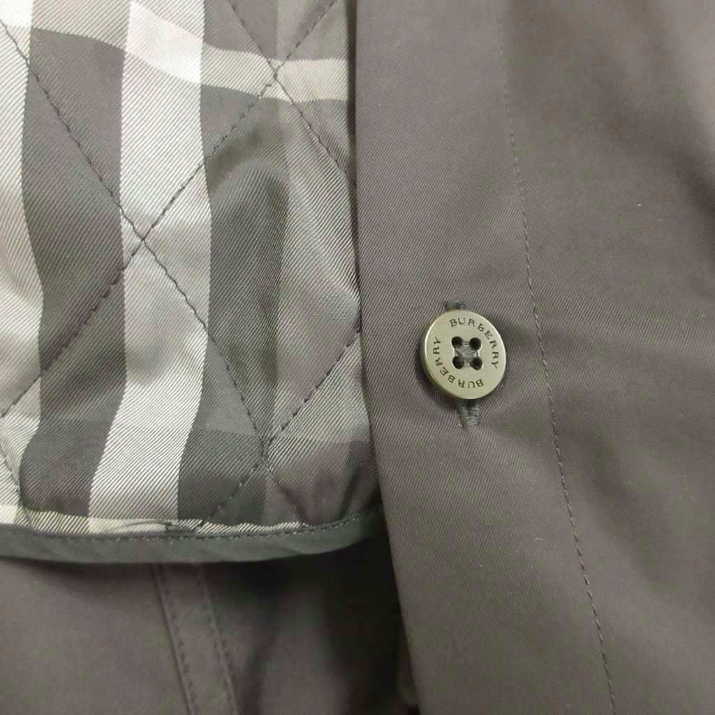 バーバリー ロンドン BURBERRY LONDON トレンチコート LL 黒 ブラック