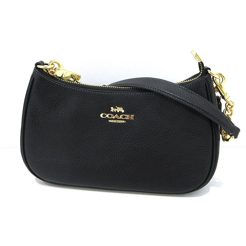【三重本店】 中古 COACH | コーチ ショルダーバッグ テリ 2wayバッグ CV934 ブラック 【122】