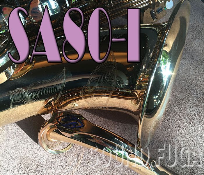 H.SELMER SA-80　初期シリーズ１ 36万番　 彫刻付 クローゼット　テナーサックス　美品