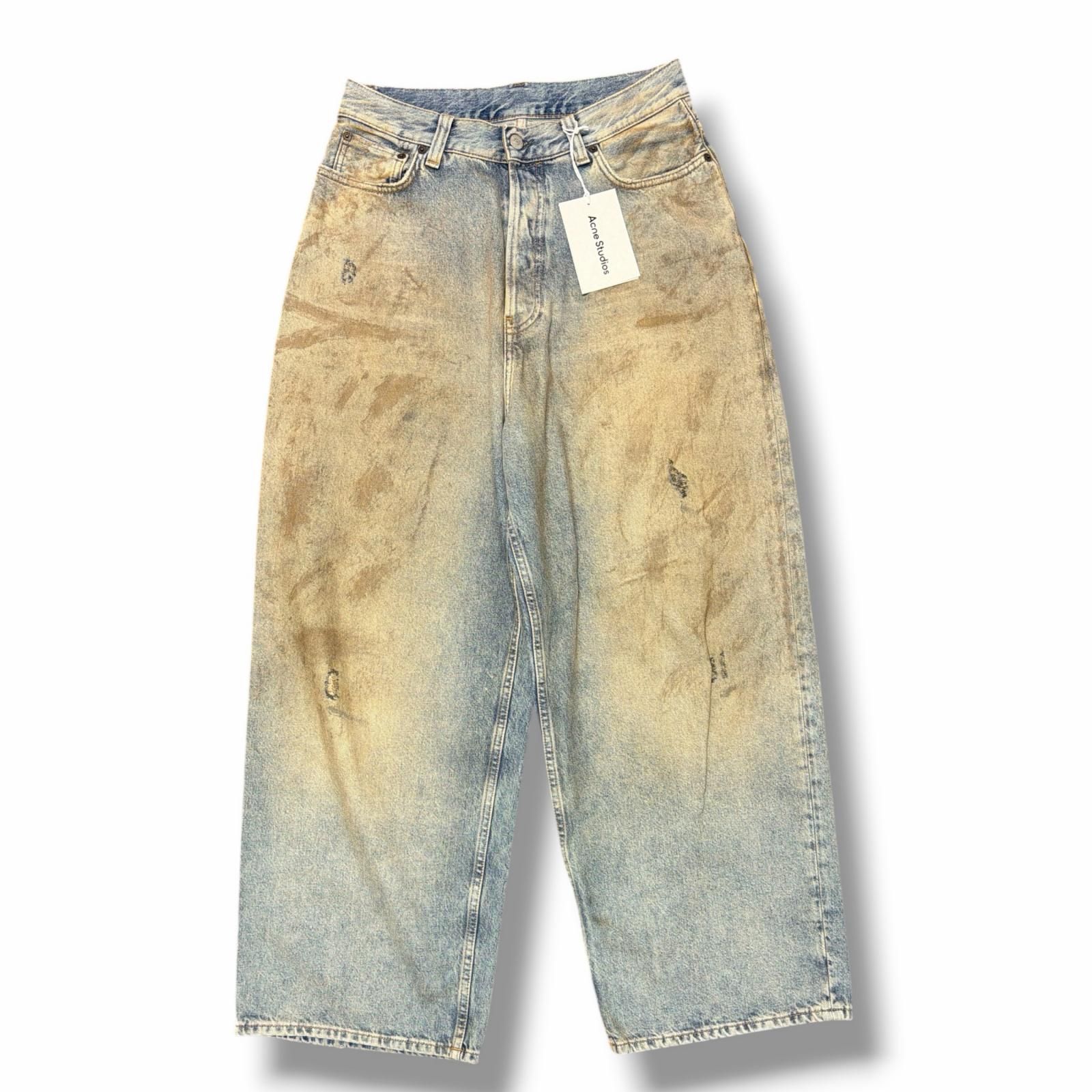 参考上代119900円 ACNE STUDIOS PENICILLIN SUPER BAGGY FIT JEANS ペニシリン スーパーバギージーンズ デニムパンツ アクネストゥディオス C00054 インディゴ 28 （18918M）