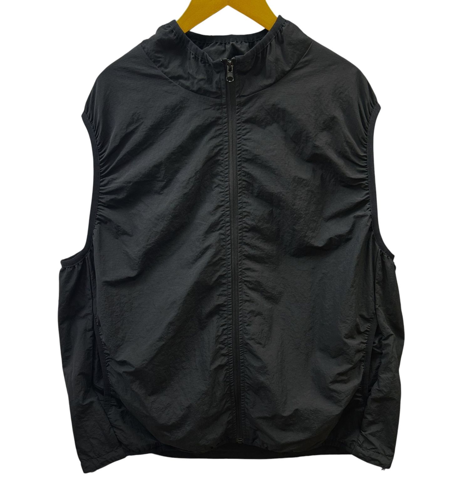 BEIMAR (ビーマー) 別注 Nylon Light Weight Packable Vest ナイロンベスト パッカブル WB103MPV-Z L ブラック メンズ/027