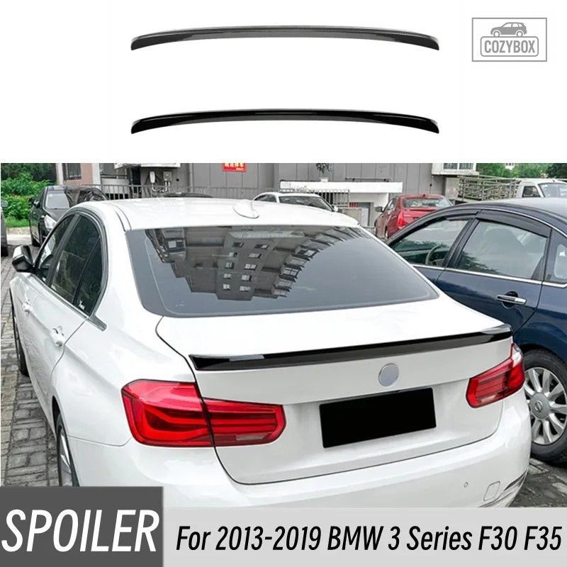2013-2019 BMW 3 シリーズ F30 F35 318i 320i 325i 330i ABS ブラック カーボン リア