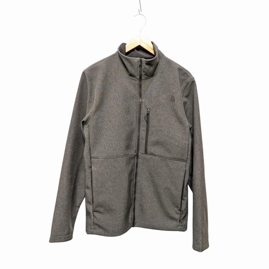 THE NORTH FACE ノースフェイス NP52315Z ロゴプリントジップアップジャケット グレー系 ポリエステル サイズS 66284
