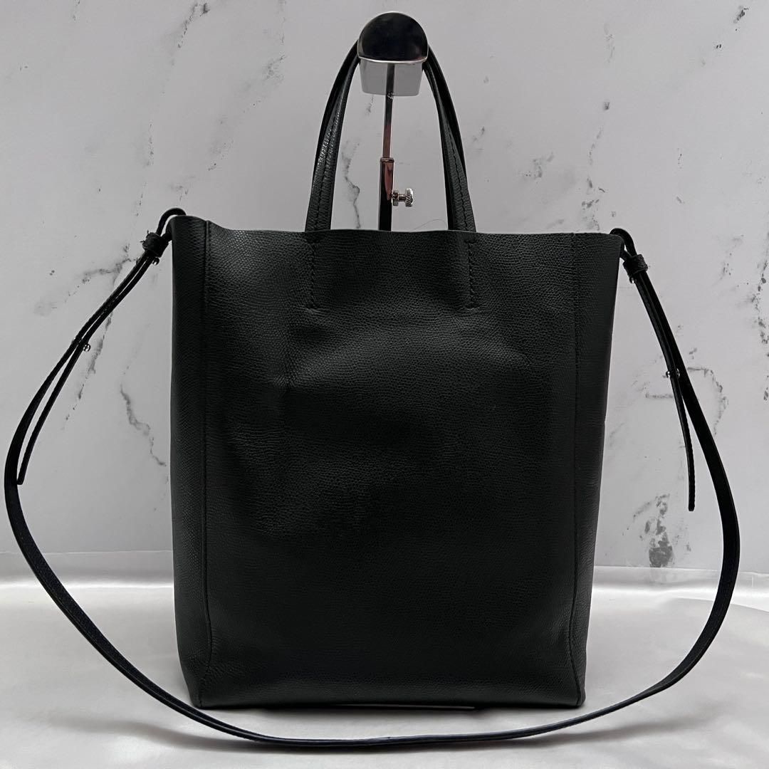 ◇美品◇セリーヌ　フィービー期バーティカルカバスモール　ブラック　レザー ◇美品◇セリーヌ フィービー期バーティカルカバスモール レザー
