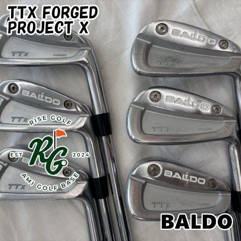 【中古】アイアンセット バルド TTX FORGED◆PROJECT X◆6.0◆34[8874]
