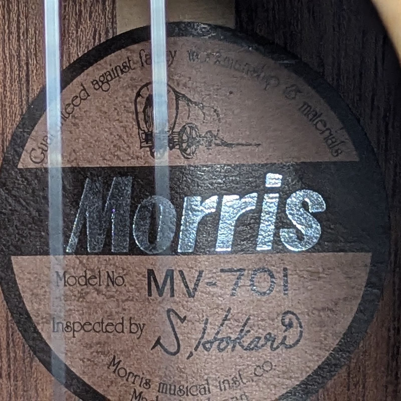 Morris モーリス MV-701 Vanguard Series アコースティックギター 1980