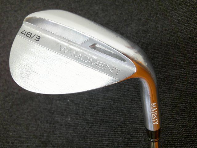中古 ウェッジ マジェスティゴルフ(マルマン) W-MOMENT カッパークロム/NSPRO950GHneo/S/48[0814]■松山店