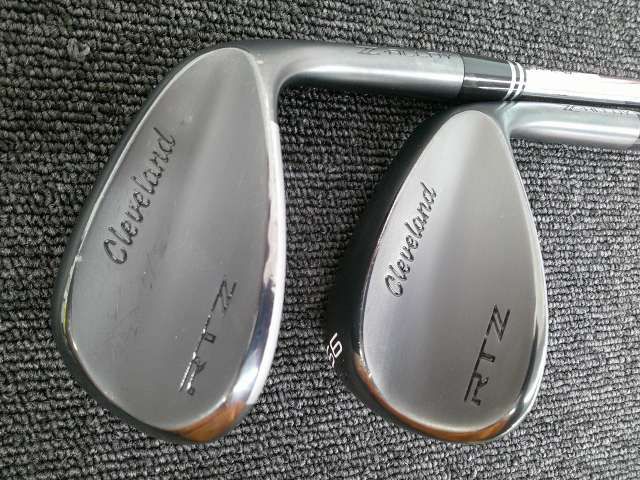 中古 ウェッジ クリーブランド RTZ BLACK SATIN 50/56 2本組/NSPRO950GHneo/S/5056[0765]■松山店