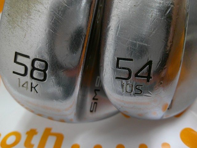 中古 ウェッジ タイトリスト ボーケイSM9ツアークローム54-10S 58-14K