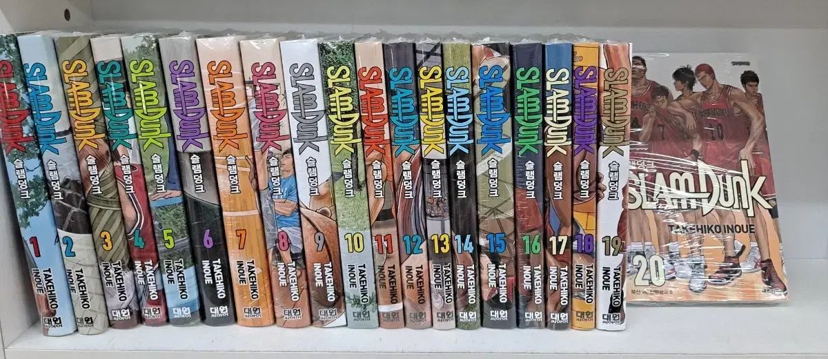 SLAM DUNK （スラムダンク） 新蔵版 1 20 完結 未開封 漫画がすごく多い 安全プロ店舗
