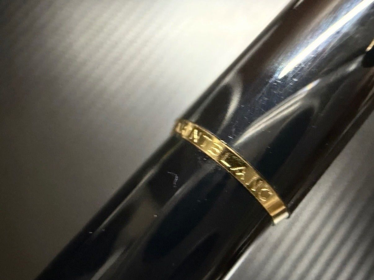 未使用に近い モンブラン montblanc No.380 ブラック ボールペン