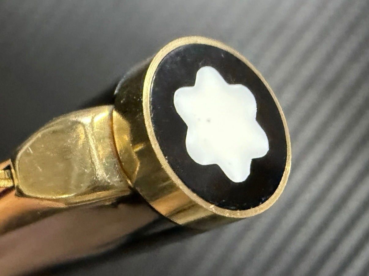 未使用に近い モンブラン montblanc No.380 ブラック ボールペン