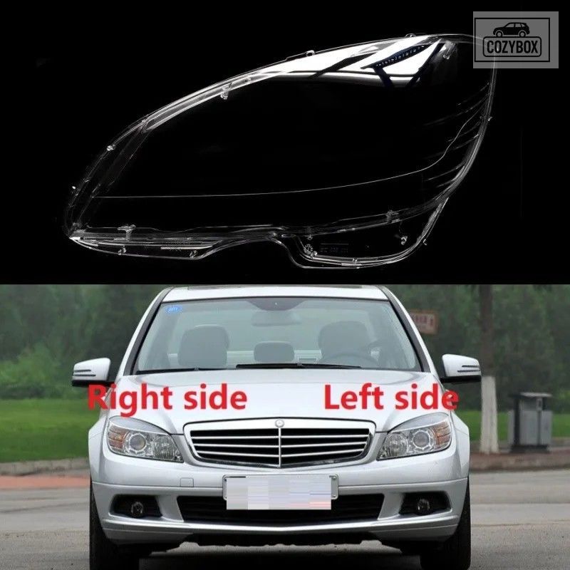 2007-2010 ベンツ C クラス W204 C180 C200 C220 C250 C280 C300 ヘッドランプ カバー