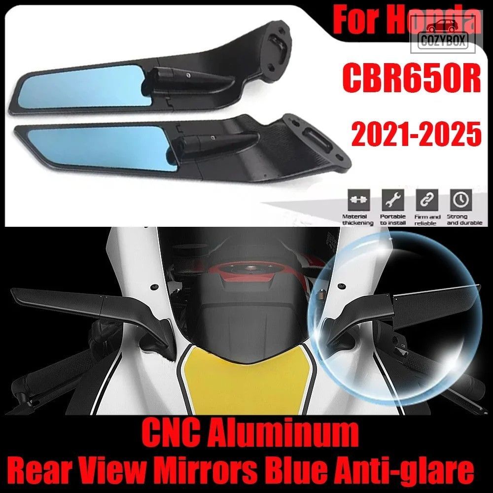 2025 CBR650R バック ミラー ホンダ CBR650R 2021-2025 ステルススポーツウイングレ