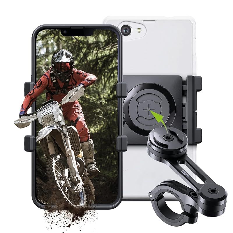 【新品】 SP CONNECT スマートフォンホルダー バイク用 | SPC+ | バイク・スクーター・自転車対応 | iPhone/Android対応 ユニバーサルマウント | 53937