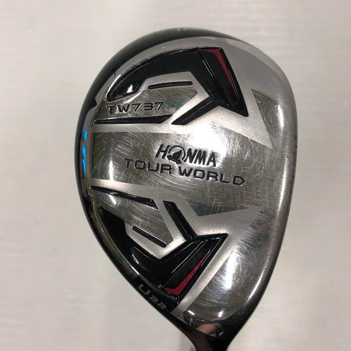 ホンマゴルフ　TOUR WORLD TW737 UT　22度　VIZARD IB 95U　95フレックス　ユーティリティ　中古【最短即日発送】