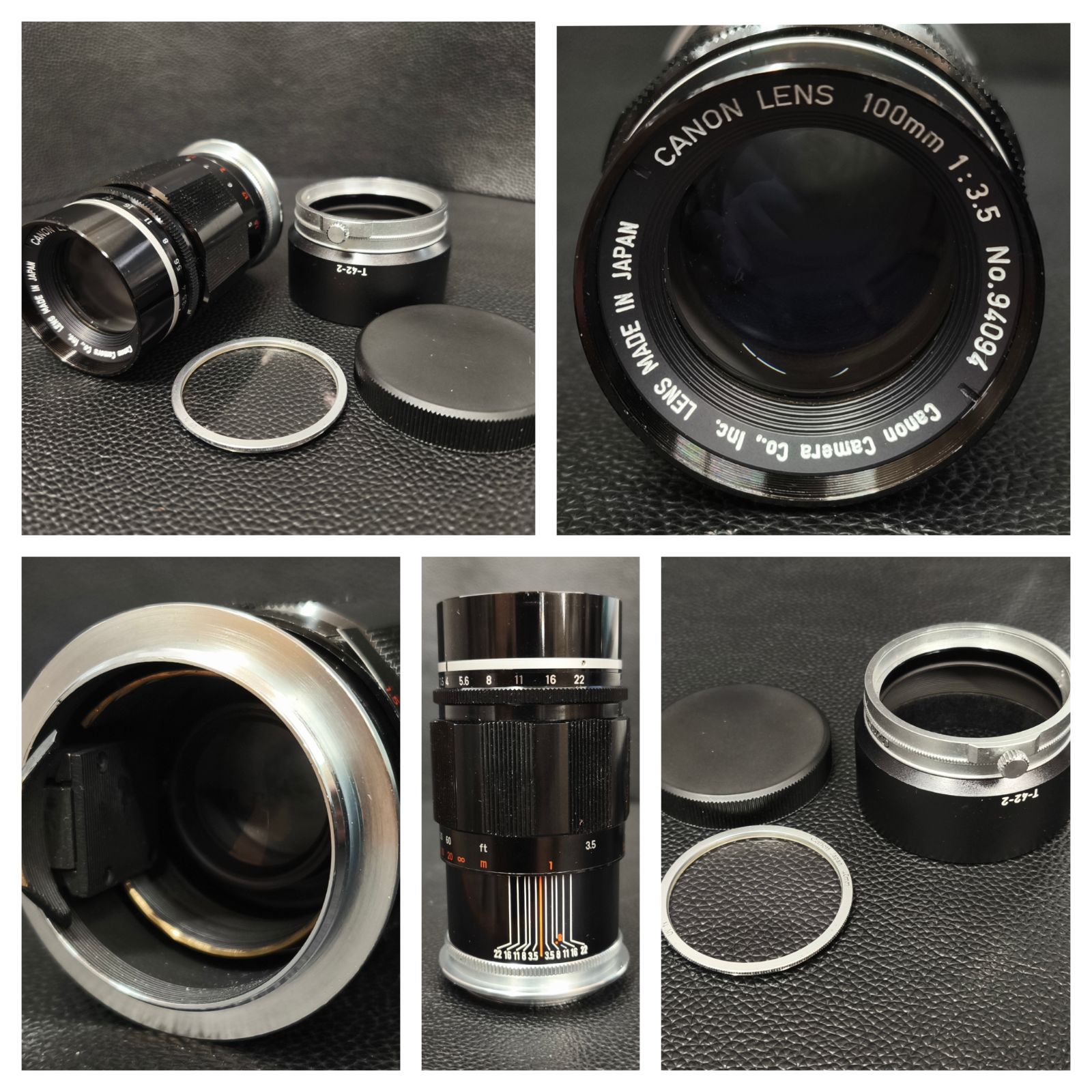 完動品 美品】CANON キャノン 7s レンジファインダーカメラ ＋Canon