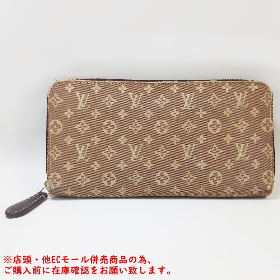 ※併売商品※◆中古◆LOUIS VUITTON【ルイヴィトン】ジッピーウォレット モノグラムイディール セピア 長財布 レディース　M1907