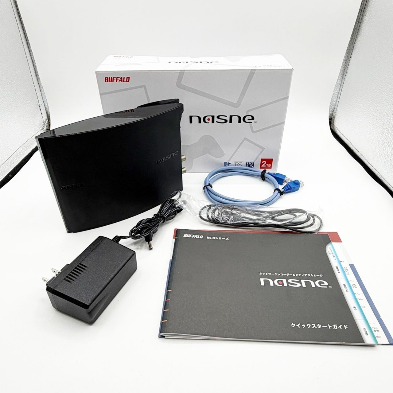 バッファロー nasne ナスネ 2TB NS-N100 ネットワークレコーダー 付属
