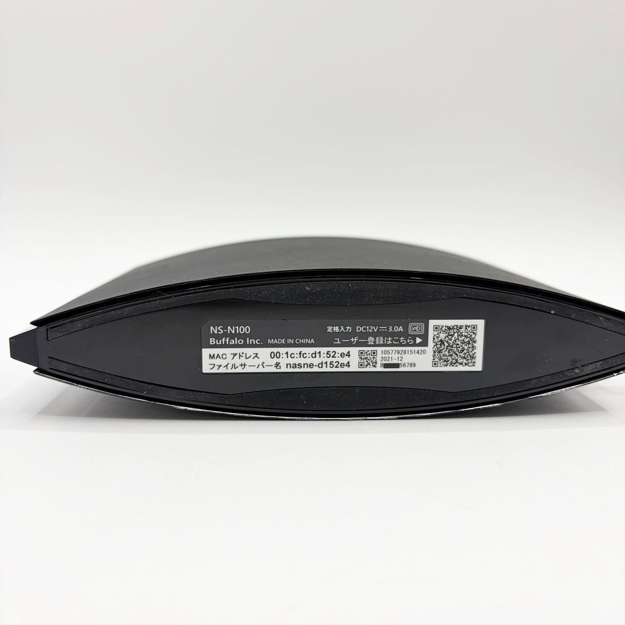 バッファロー nasne ナスネ 2TB NS-N100 ネットワークレコーダー 付属