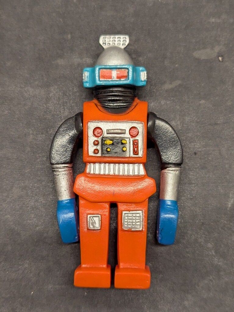 ヒカリトーイ製作所 ミニサイズ 宇宙ロボット/赤