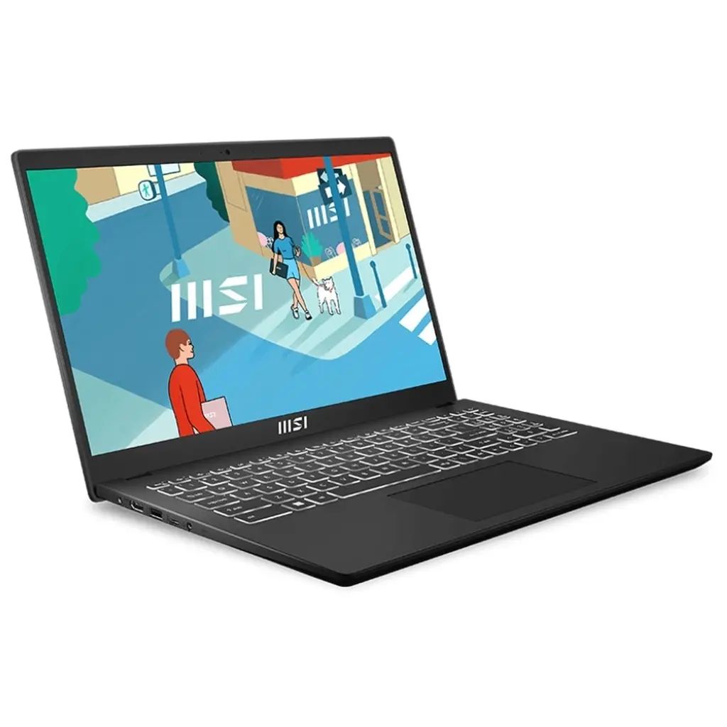 【中古】Windows11ハード 【MSI整備品】ノートPC Modern 15 B13M (クラシックブラック) [MODERN-15-B13M-5078JP](メーカー3か月保証)