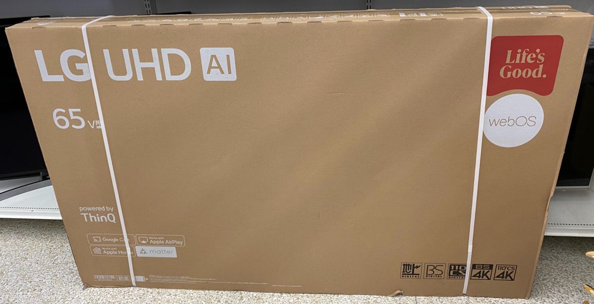 未開封品 65インチ 4K液晶テレビ LG 65UA751C0JA