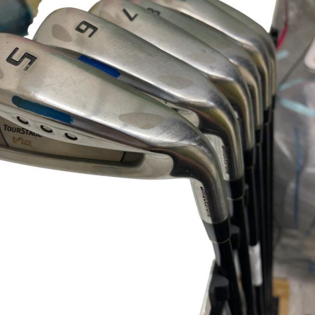 【中古】 ブリヂストン TOURSTAGE ViQ(2006) 6S アイアンセット IR TSI-50 α (フレックスR) メンズ 男性用 右利き 右用 Cランク ゴルフクラブ
