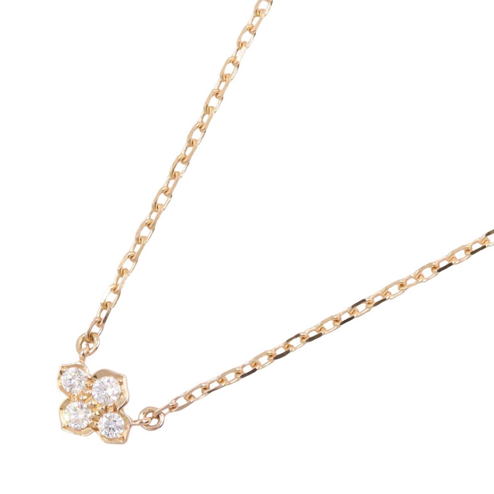 カルティエ CARTIER ネックレス ヒンドゥ ダイヤ ネックレス 首回り40㎝ K18PG（ピンクゴールド） ヒンドゥ ダイヤ ネックレス レディース Used A