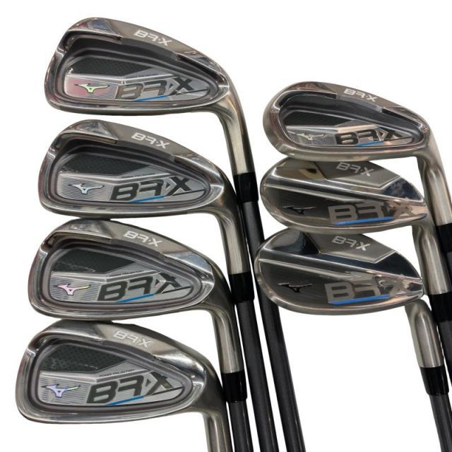 【中古】 ミズノ BR-X 7S アイアンセット IR BR-X (フレックスSR) メンズ 男性用 右利き 右用 Bランク ゴルフクラブ