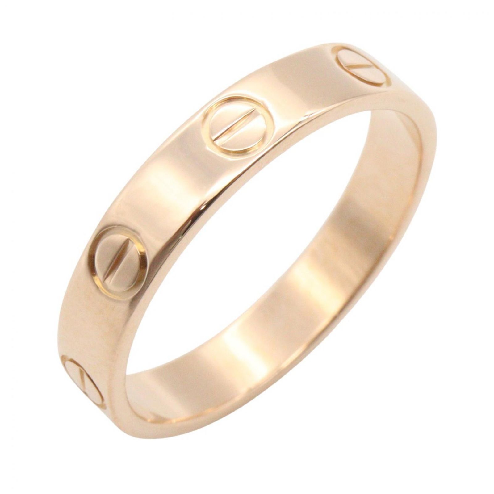 カルティエ CARTIER リング・指輪 ミニラブリング B4085200 K18PG（ピンクゴールド） ミニラブリング ユニセックス Used A