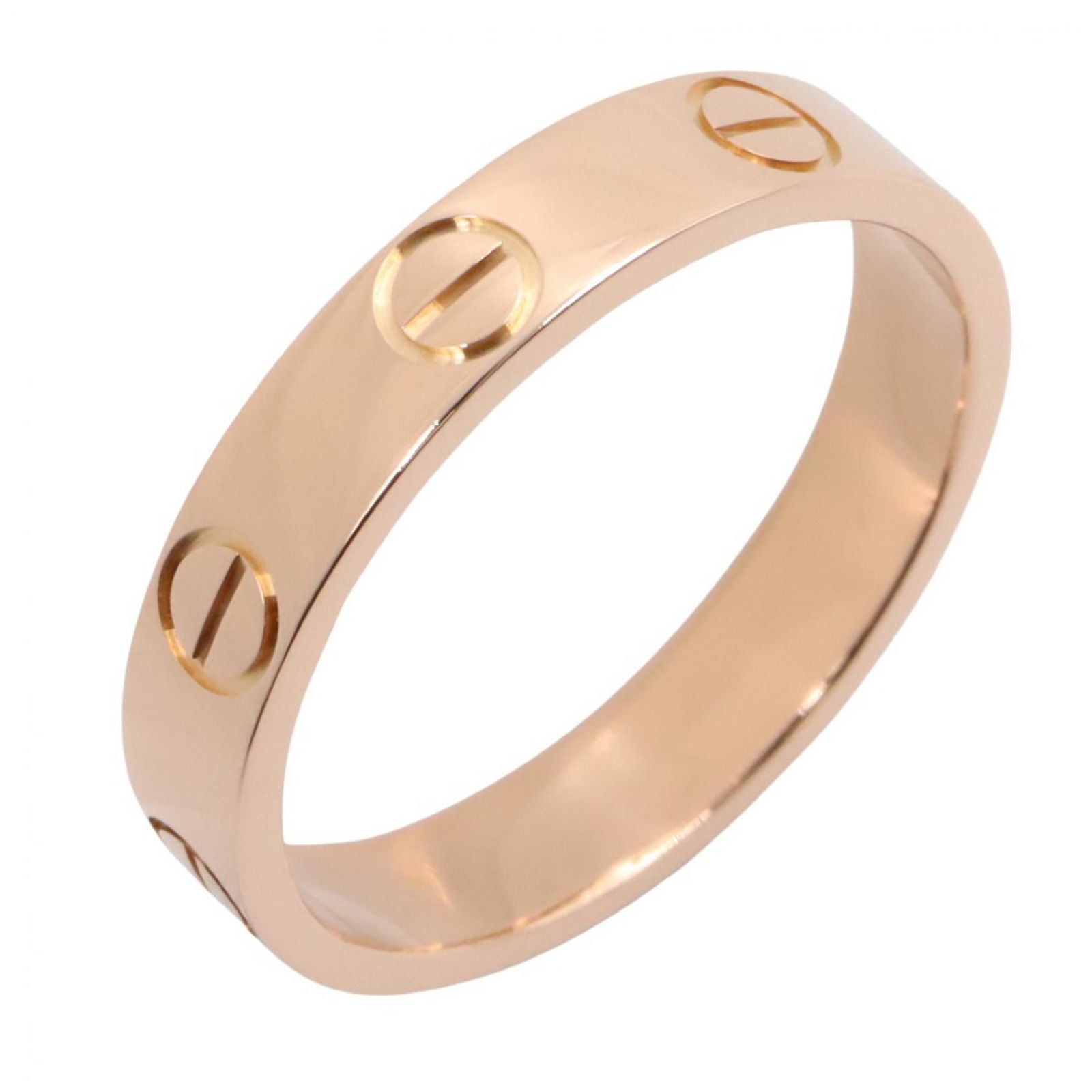 カルティエ CARTIER リング・指輪 ミニラブリング B4085200 K18PG（ピンクゴールド） ミニラブリング レディース Used A