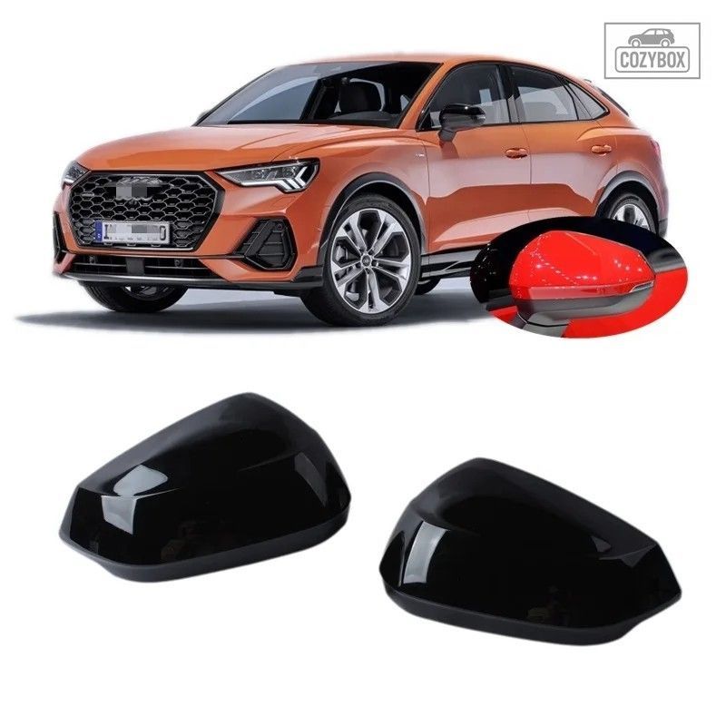 サイドバック ミラーハウジング カバーキャップ アウディQ3 SQ3 F3B 2018 - 2025
