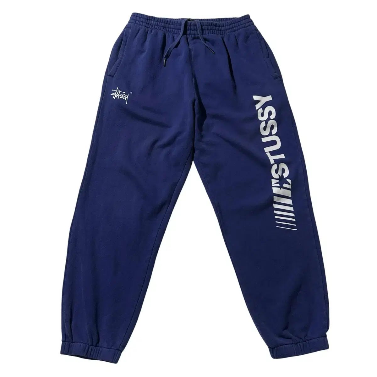 34 STUSSY ステューシー ロゴ スウェット ジョガー パンツ