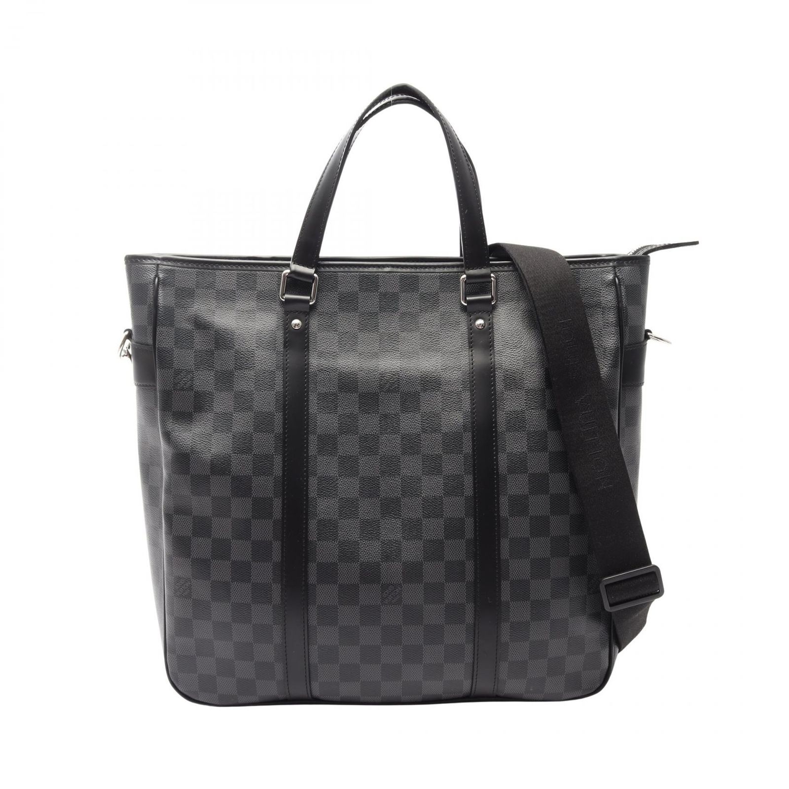 ルイ・ヴィトン LOUIS VUITTON トートバッグ タダオ ダミエグラフィット 2WAY N51192 PVCコーティングキャンバス レザー タダオ メンズ Used B
