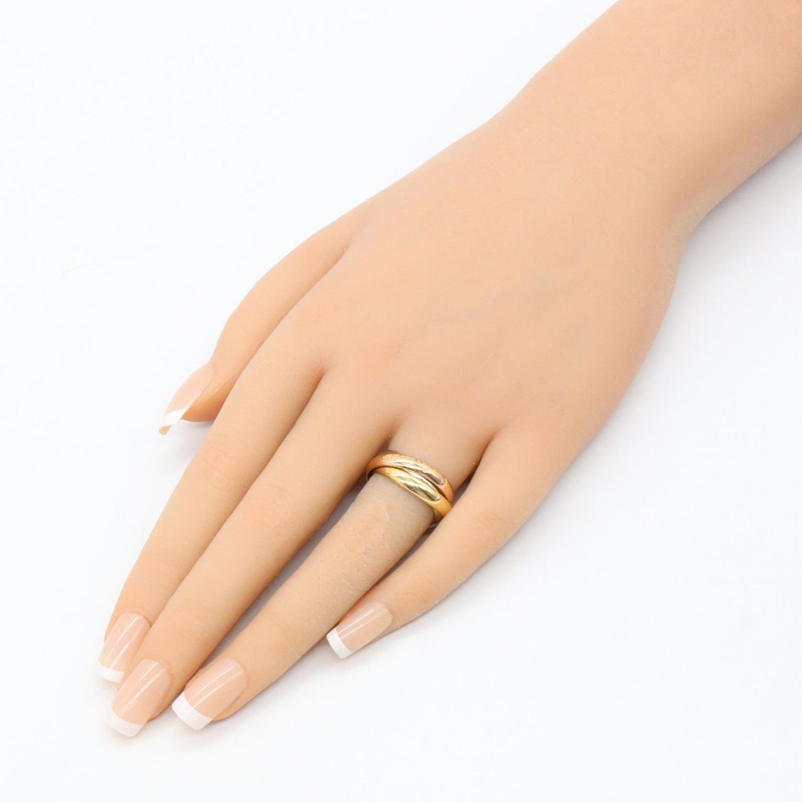 カルティエ CARTIER リング・指輪 トリニティ リング K18（イエロー