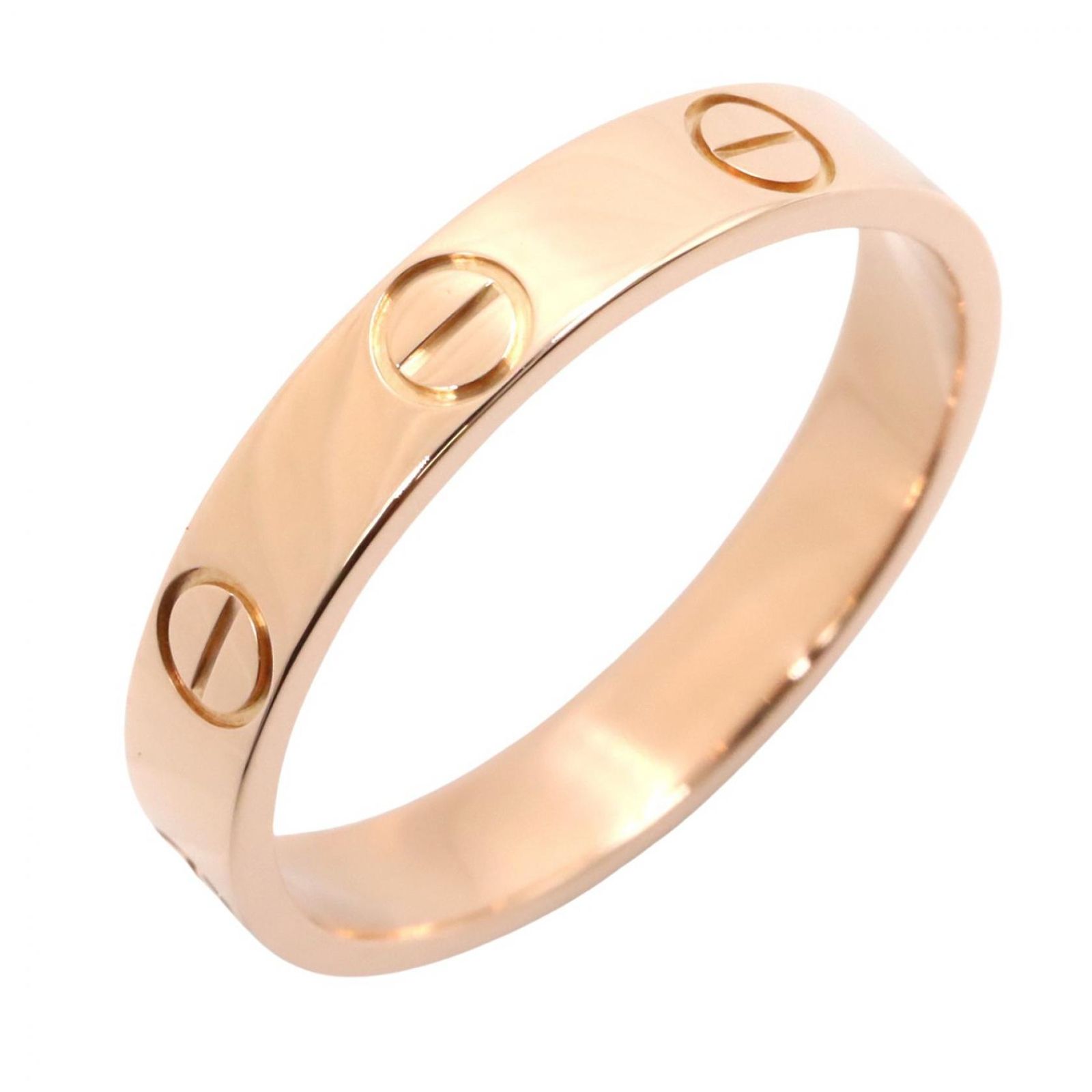 カルティエ CARTIER リング・指輪 ミニラブリング B4085200 K18PG（ピンクゴールド） ミニラブリング レディース Used A