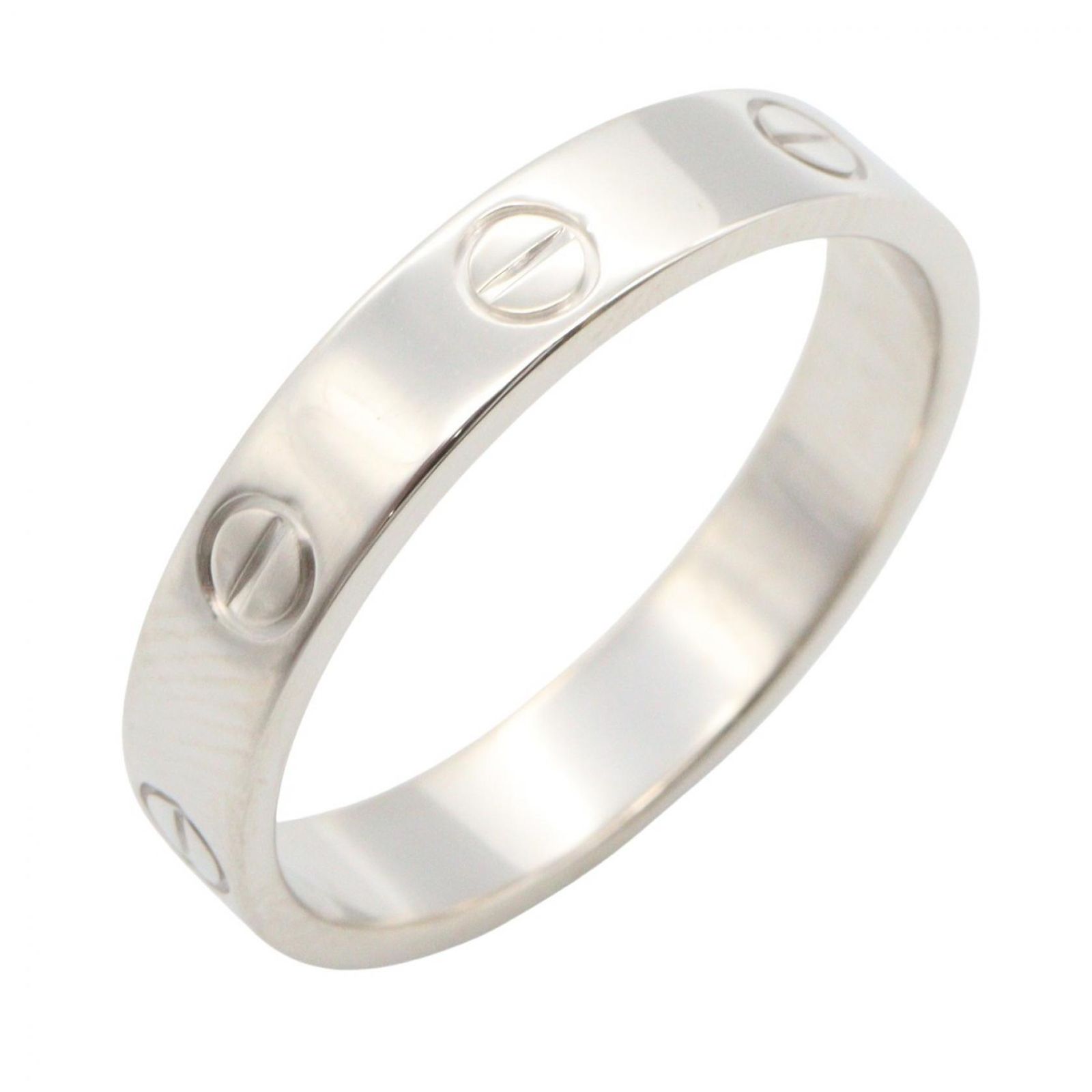 カルティエ CARTIER リング・指輪 ミニラブリング B4085100 K18WG（ホワイトゴールド） ミニラブリング ユニセックス Used A