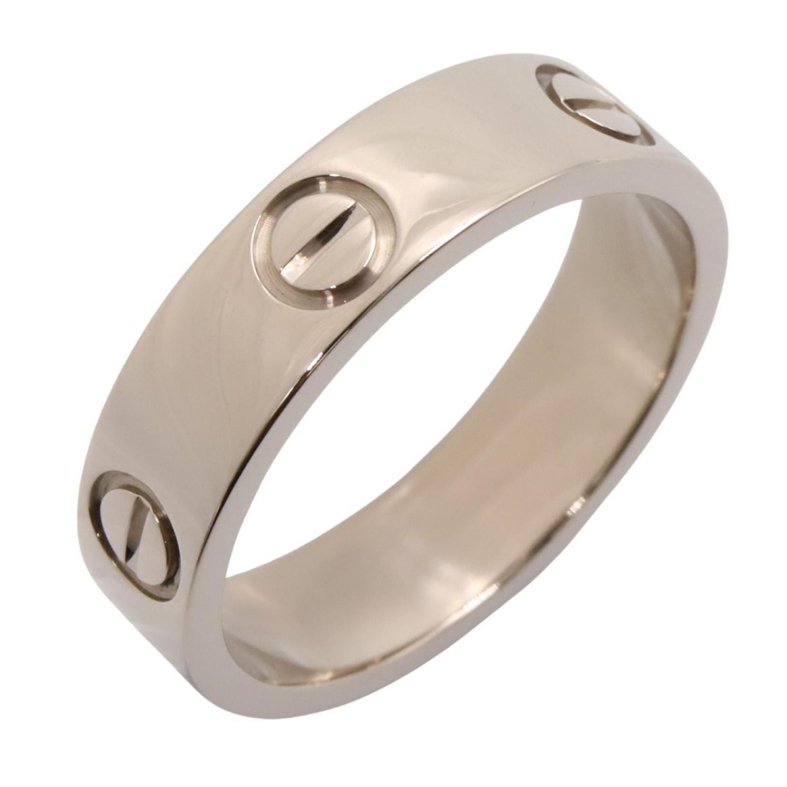 カルティエ CARTIER リング・指輪 ラブリング B4084700 K18WG（ホワイトゴールド） ラブリング ユニセックス Used A