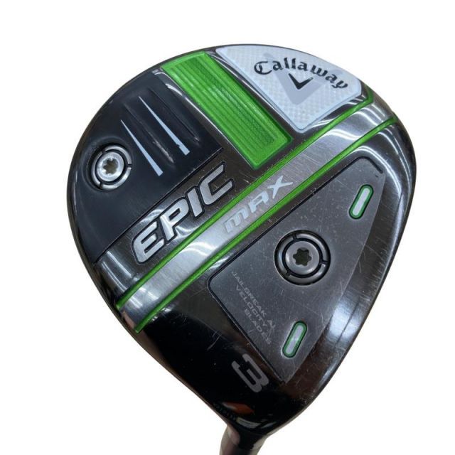 【中古】 キャロウェイ EPIC MAX 3W フェアウェイウッド FW Diamana 40 for CW(2021 EPIC FW) (フレックスS) メンズ 男性用 右利き 右用 Cランク ゴルフクラブ